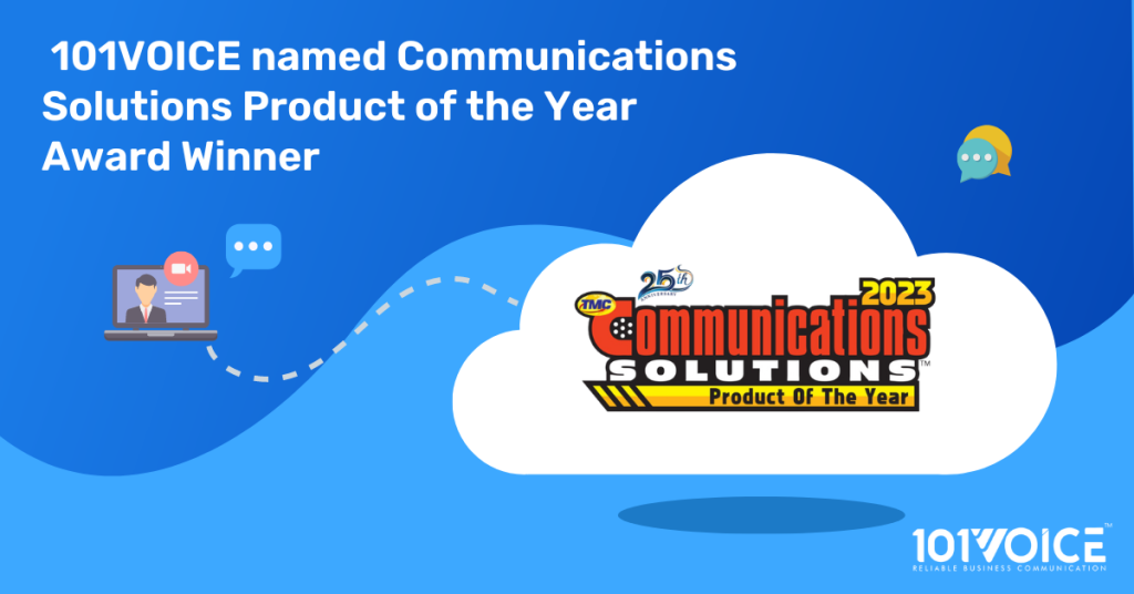 TMC names 101VOICE a 2023 Communications Solutions Product of the Year Award Winner