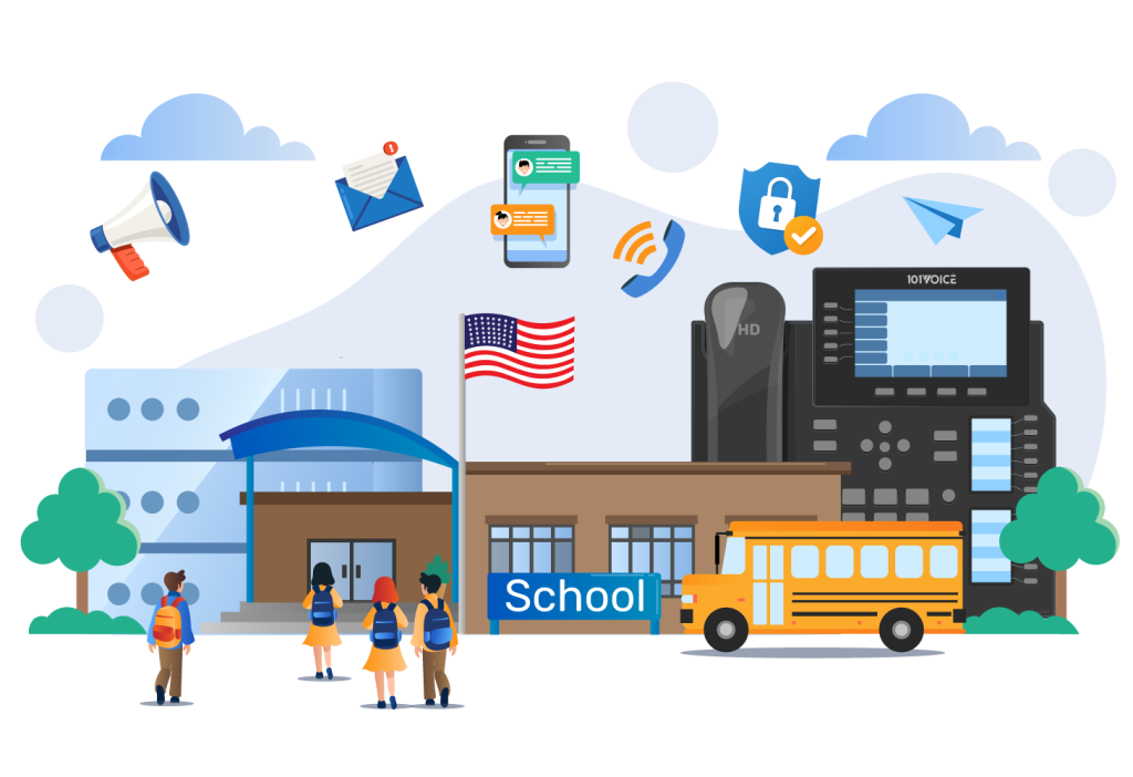 101VOICE VoIP for Education Illlustration