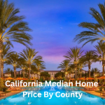 California Median Home Price By County - Updated August 2025
